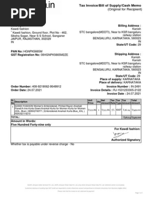 invoice