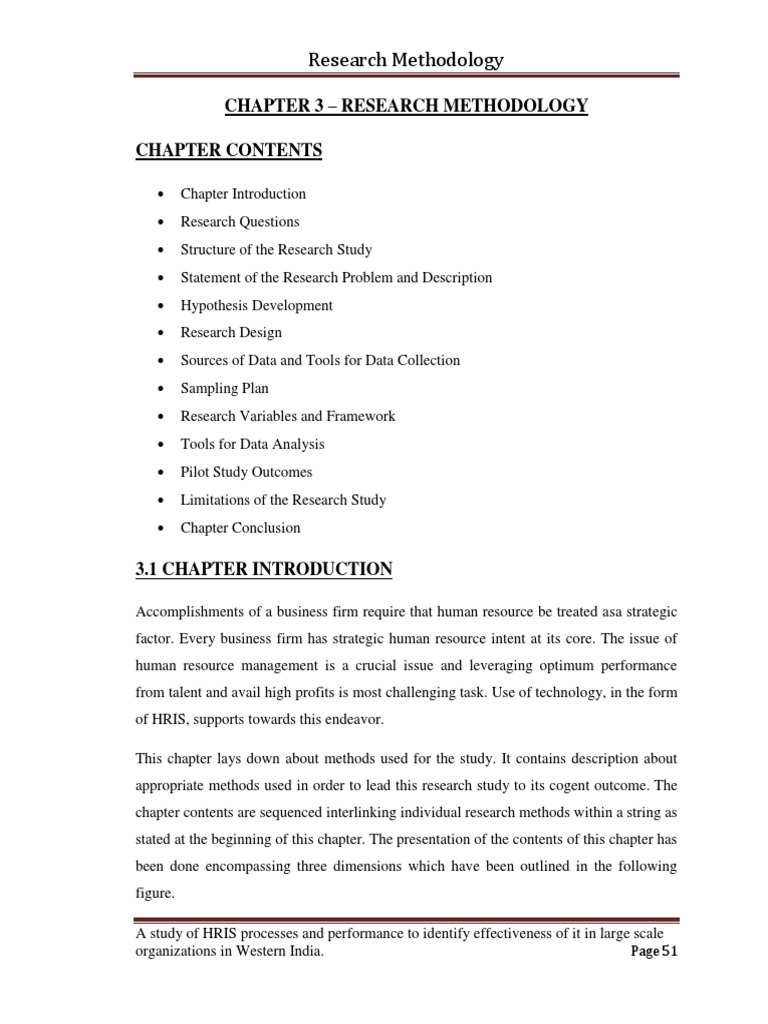 Chapter 3 - Research Methodology Chapter Contents | Descargar gratis ...