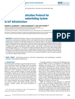 Lightweight Authentication Protocol For NFC Based Anti-Counterfeiting System in Iot Infrastructure