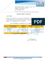 Reporte de Trabajo Remoto 16.07.2021 - Lazaro Carpio Paul