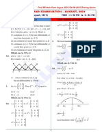 2608 Mathematics Paper With Solution Evening