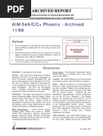 AIM-54 Archived Report