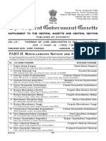 The Gujarat Government Gazette: Part-Ii
