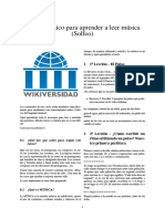 Curso práctico para aprender a leer música (Solfeo