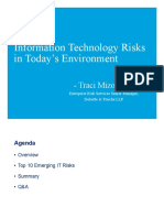 SD IIA ISACA Event 041112 Deloitte IA Top Ten Risks