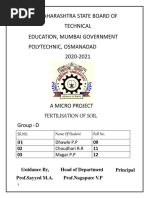 EST Micro Project Fertilisation of Soil.. ( )