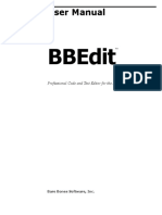 BBEdit 12.5.2 User Manual