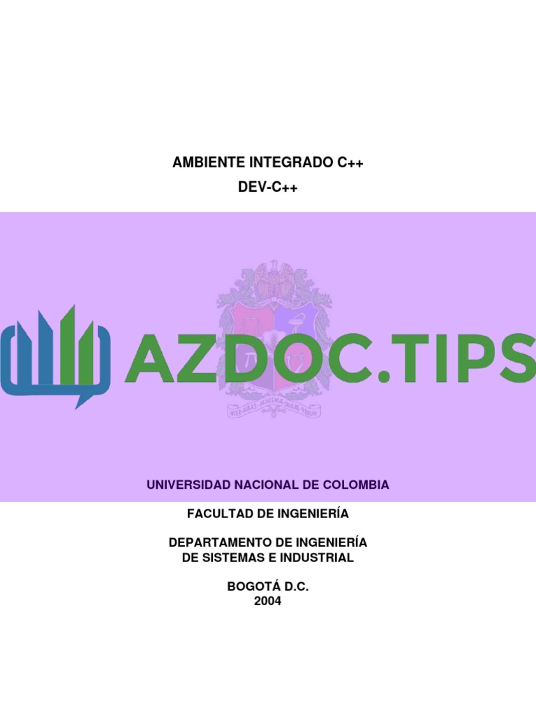 Manual de Dev-C++ para Programadores | PDF | Archivo de computadora ...