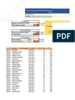 CCT Mini Excel Test