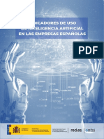 Indicadores Inteligencia Artificial de Empresas España 2020
