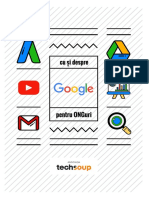 Google Pentru ONG Ebook by Techsoup