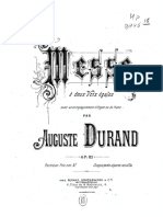 Durand - Messe Op82