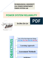 Power System Reliability-2020