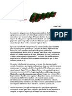 58 abril  2007 A luchar por lo que no se cumple.