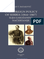 Dušan T. Bataković - The Foreign Policy of Serbia 1844-1867