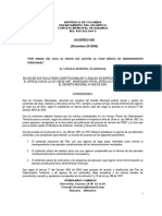 Acuerdo #028 de 2008 - PBOT Baranoa