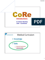 Medical Curriculum: Introductions