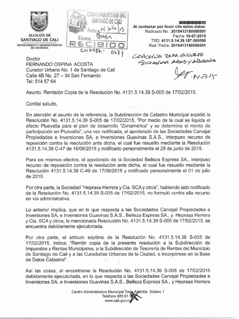 06872015 Plan de Desarrollo Zonamerica PDF