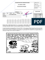 Examen Parcial de Filosofia 10 - 01 Primer Periodo