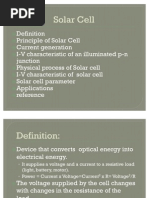 On Solar Cell