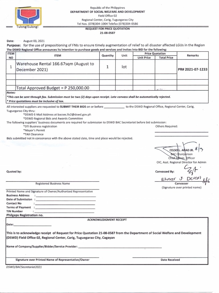 Canvass Sheet | PDF