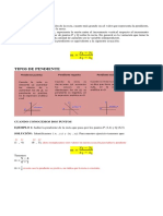 Tipos de Pendiente:, Y) Yq (X, Y) La Pendiente Es Equivalente A La Siguiente Ecuación