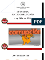 Presentacion Estatuto Anticorrupcion