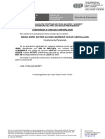 Constancia de Pensionista MARIA D. E. LEVANO BARRERA VDA DE SANTALLANA (R)