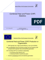 Combined Heat and Power (CHP) Statistics: Statistical Office of The European Communities