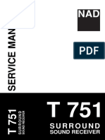 NAD T751 Service Manual