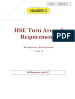 5-Appendix 4 - HSE Turnaround Requirements For Contractor-FINAL