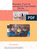 PROGRAMA Curso Instructor de Yoga Infantil