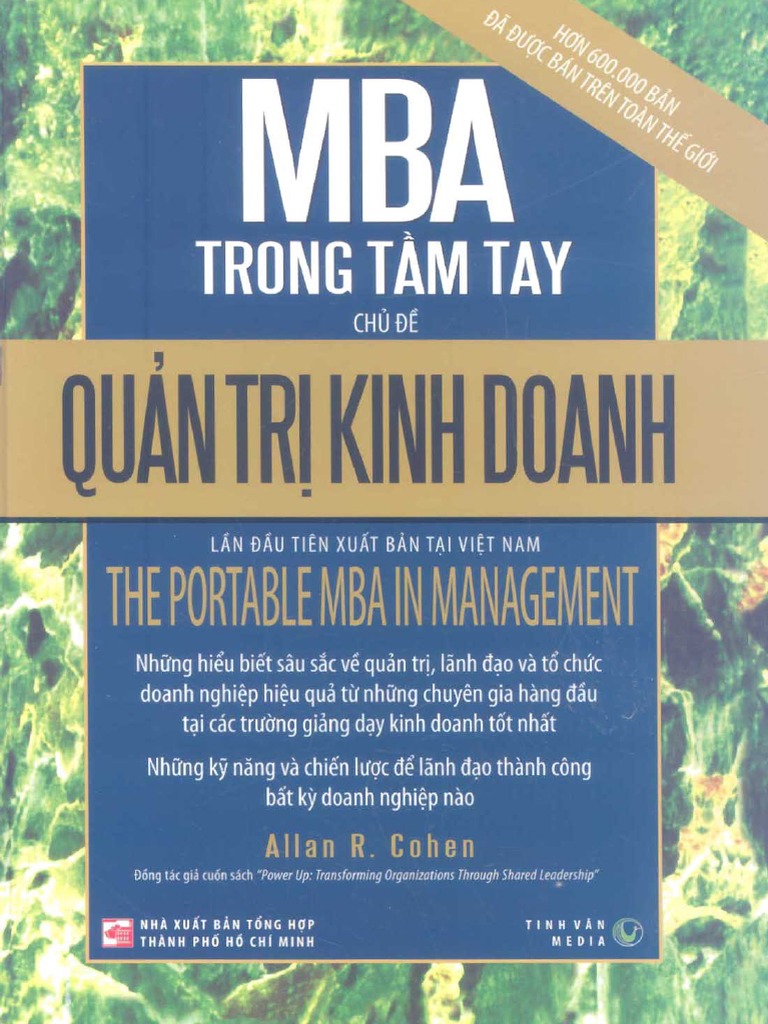 Quản Trị Kinh Doanh - Allan R. Cohen | PDF