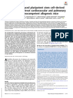 Hypoimmune Induced Pluripotent Stem Cell-Derived Cell Therapeutics Treat Cardiovascular and Pulmonary Diseases in Immunocompetent Allogeneic Mice