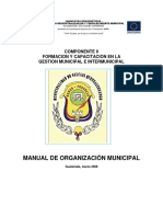 Manual de Organizacion Municipal