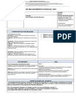 Plan de Mejoramiento Castellano