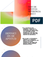 TEST DE APTITUD DIFERENCIAL DAT-5