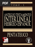 Antiguo Testamento Interlineal Hebreo Español - Pentateuco