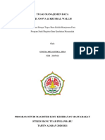 Uji Anova Dan Kruskal Wallis - Manajemen Data - Syntia Melantika - 2005018 - Baru