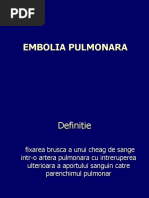 Curs-Embolia Pulmonara