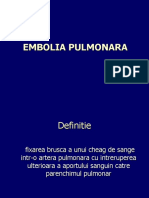 Curs-Embolia Pulmonara