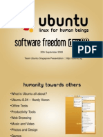 Team Ubuntu Singapore - Presentation Draft