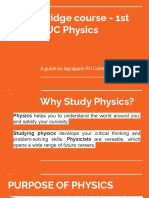 Bridge Course - 1st PUC Physics: A Guide by Agragami PU College
