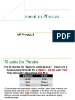 Physics Measurement