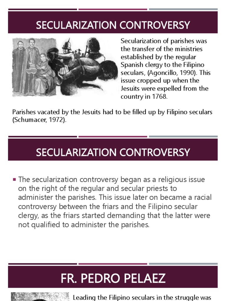 Secularization Movement Meaning In Tagalog
