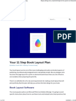 Your 11 Step Book Layout Plan