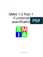 SMIA Functional Specification 1.0