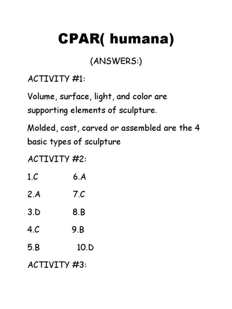 Cpar (W4) | PDF