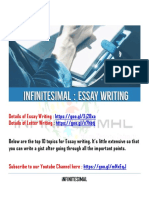 Details of Essay Writing Details of Letter Writing