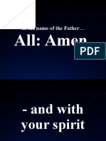 In The Name of The Father : All: Amen